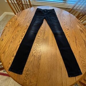R13 Women's Black Skinny Jeans Size 27 Made in Italy